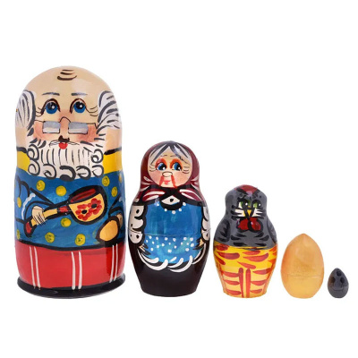 Матрёшка Курочка Ряба 4 в 1 3728 1